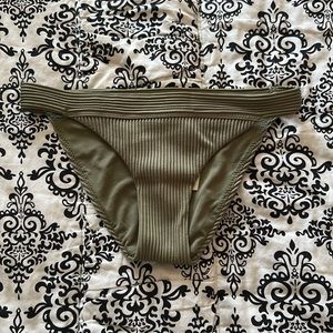 Green Hollister bikini bottoms